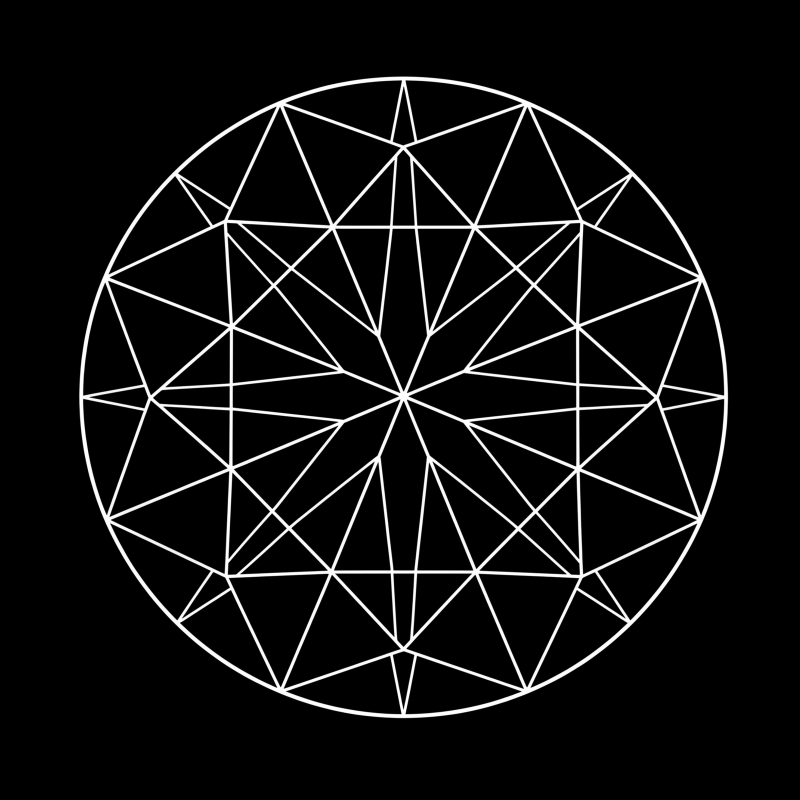 Royal Rays diamond blueprint shape 04