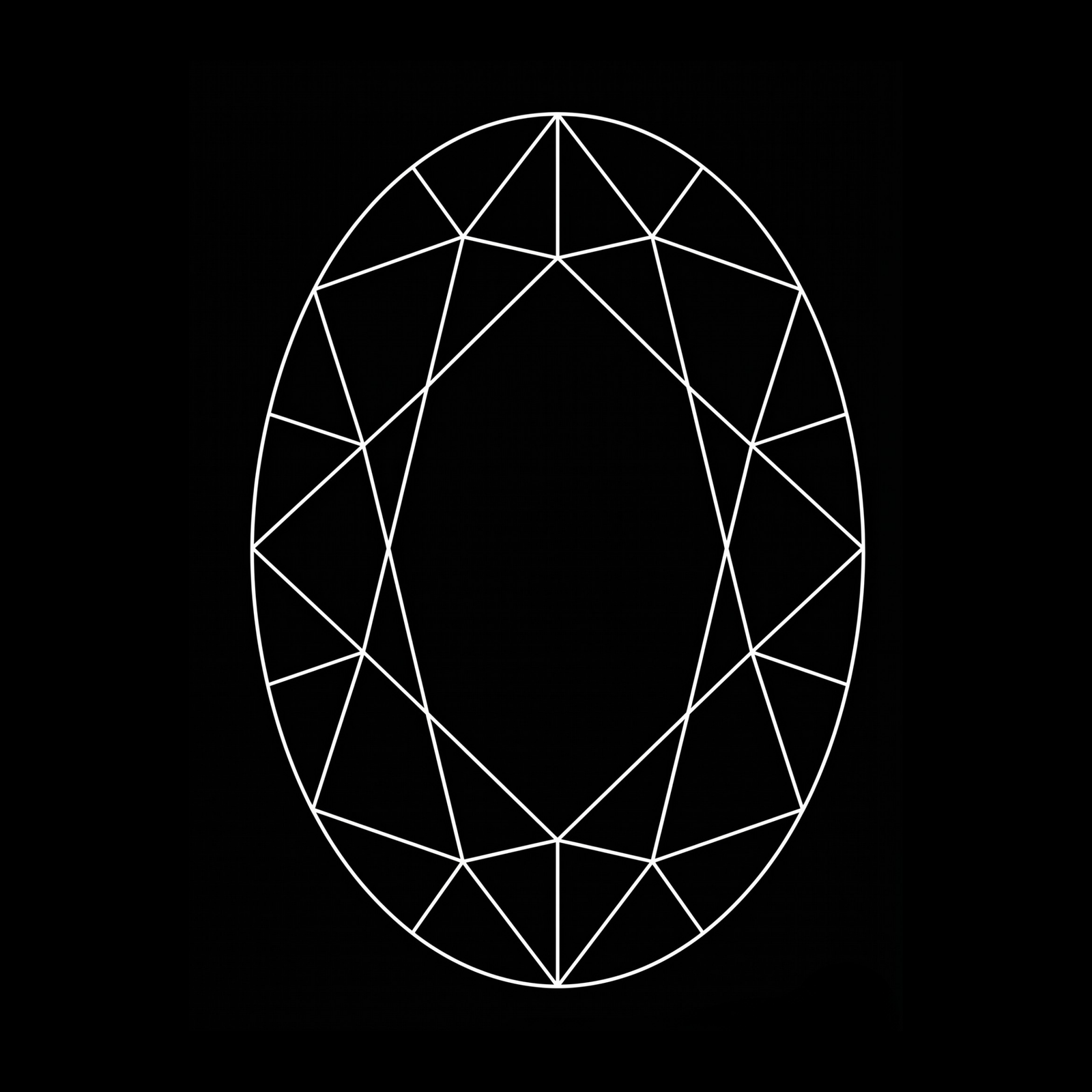 Royal Rays diamond blueprint shape 05